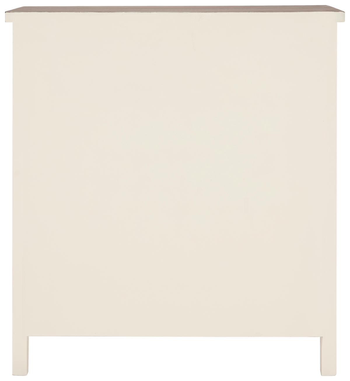 KOMMODE  in 80/85/35 cm  - Klar/Schwarz, KONVENTIONELL, Glas/Holz (80/85/35cm) - Livetastic