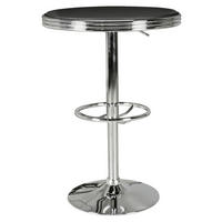 BARSKA MIZA  - srebrne barve, Moderno (60/68cm) - MID.YOU