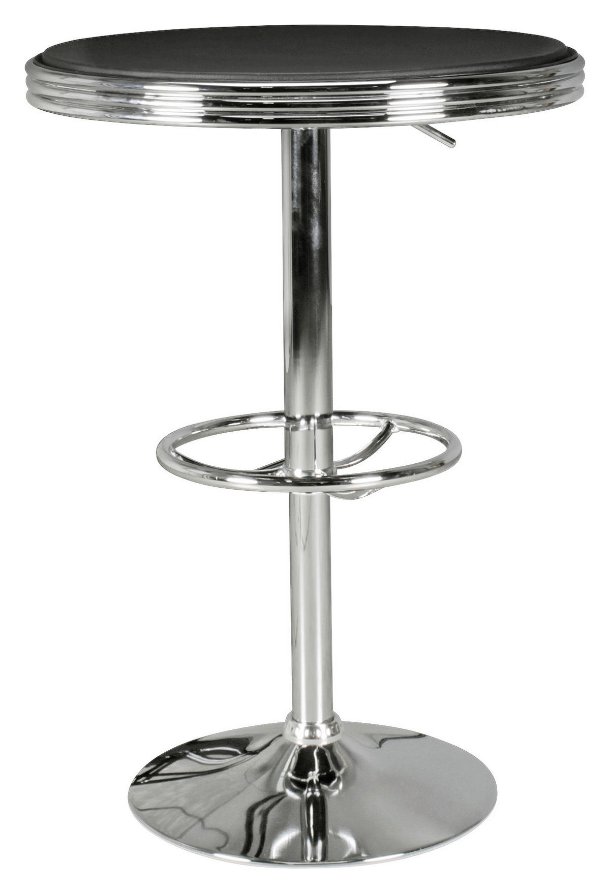 BARSKA MIZA  - srebrne barve, Moderno (60/68cm) - MID.YOU