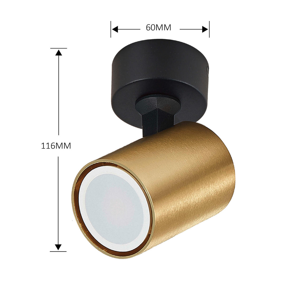 STRAHLER - Goldfarben, Konventionell, Metall (8/6/6cm)