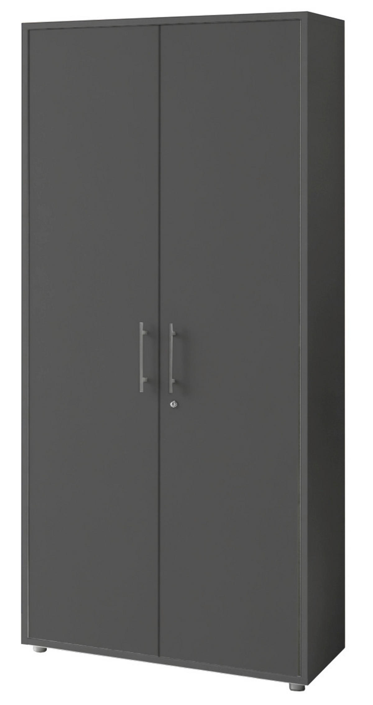 AKTENSCHRANK Anthrazit  - Anthrazit, MODERN, Holzwerkstoff (168,8/185,6/33cm) - MID.YOU