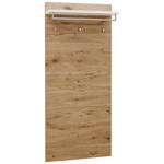 GARDEROBENPANEEL  in 80/183/27 cm  - Eichefarben/Weiß, Design, Holz/Holzwerkstoff (80/183/27cm) - Dieter Knoll