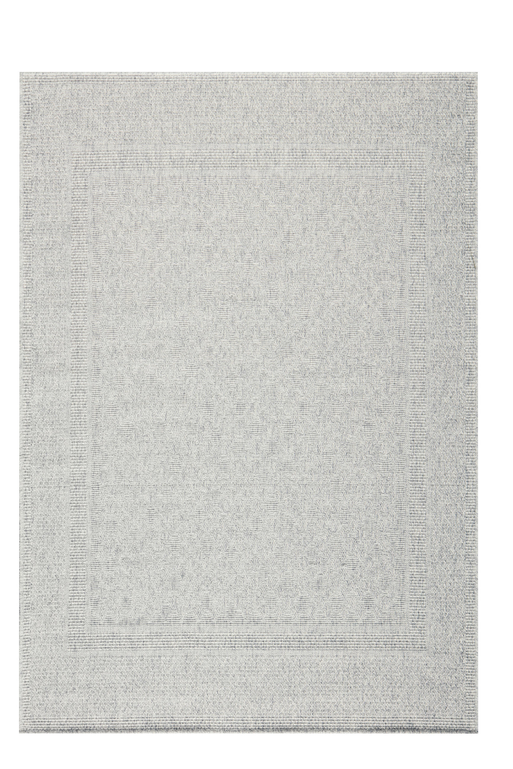Novel Flachwebeteppich Hellgrau 80x150 cm