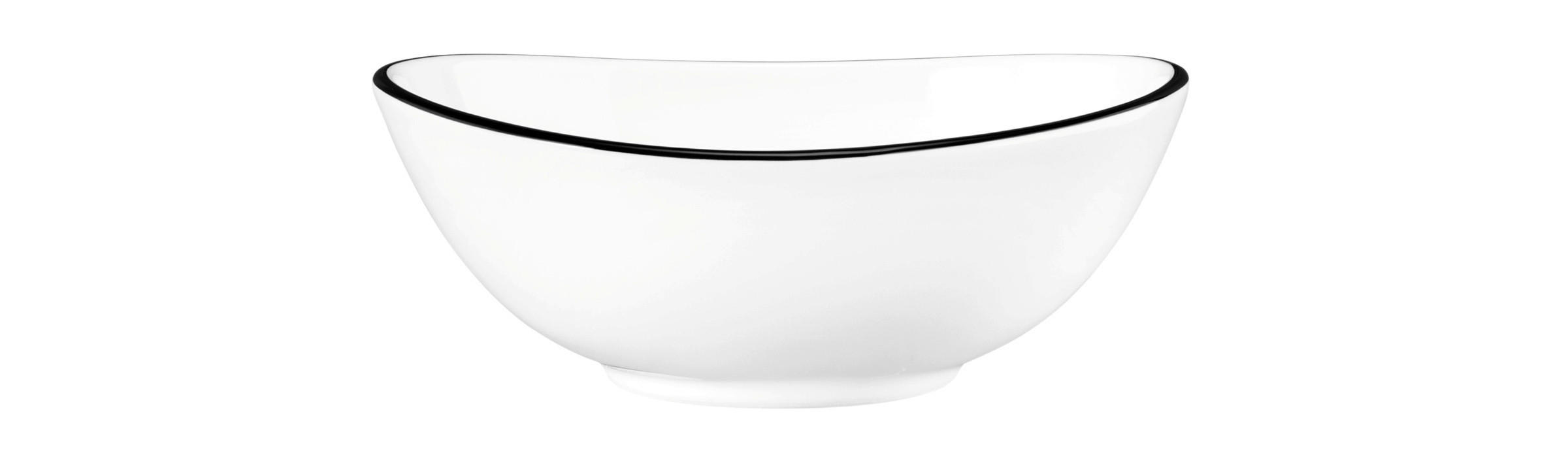 SCHÜSSEL Modern Life Black Line  - Basics, Keramik (0,18l) - Seltmann Weiden