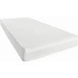 KALTSCHAUMMATRATZE 140/200 cm Höhe ca. 20 cm  - Weiß, Basics, Textil (140/200cm) - Novel