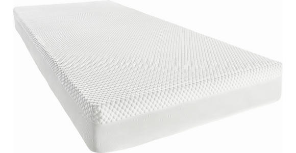 KALTSCHAUMMATRATZE 140/200 cm Höhe ca. 20 cm  - Weiß, Basics, Textil (140/200cm) - Novel