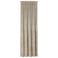 HOTOVÝ ZÁVĚS, neprůsvitné, 130/250 cm - šedobéžová, Basics, textil (130/250cm) - Musterring