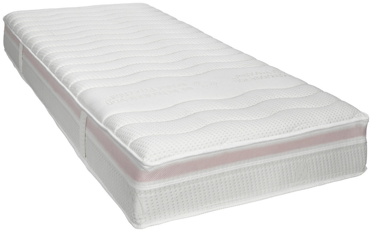 KALTSCHAUMMATRATZE 100/200 cm Höhe ca. 22 cm  - Basics, Textil (100/200cm) - Physiosleep