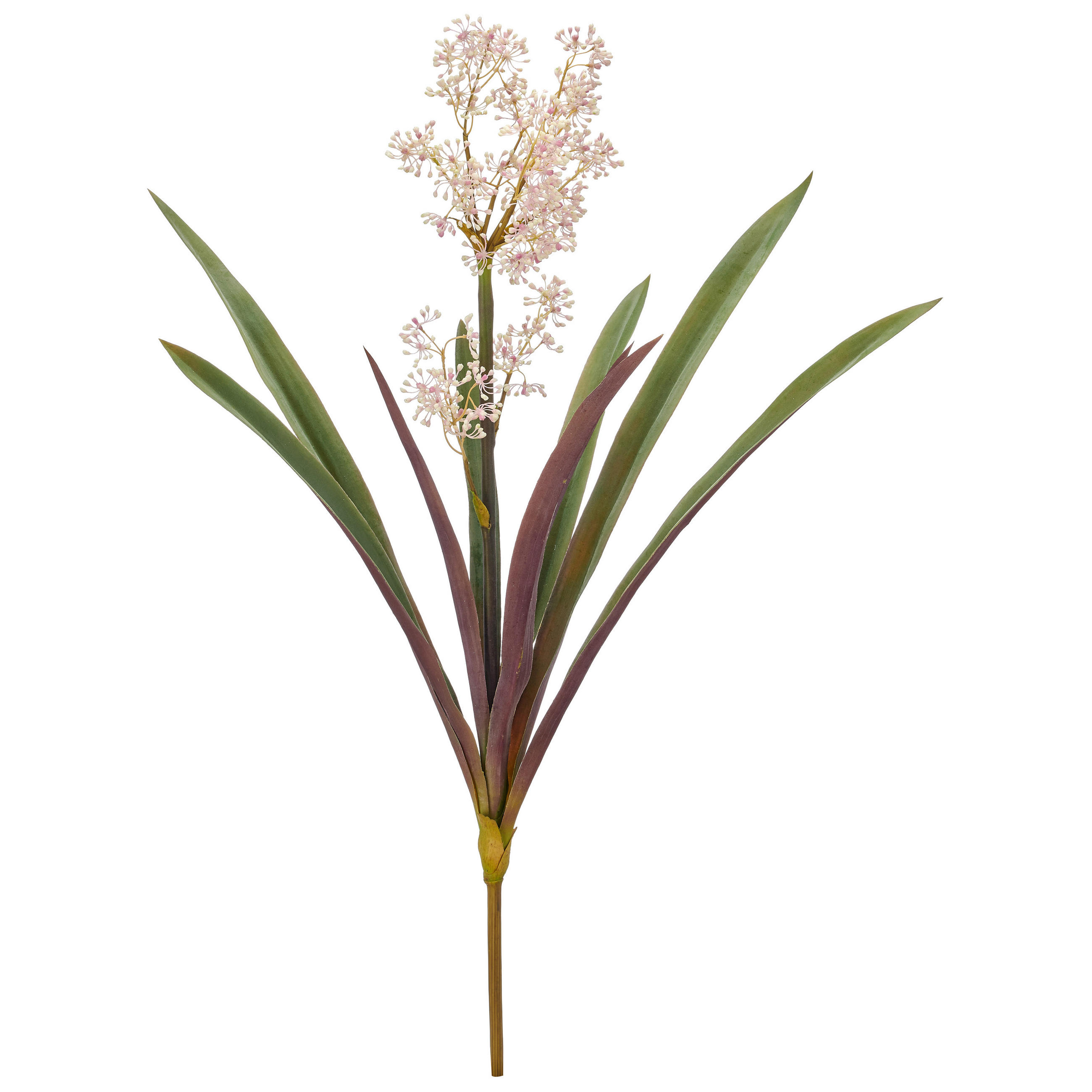 KUNSTBLUME - Rosa/Grün, Basics, Kunststoff (100cm)