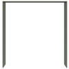 PASSEPARTOUTRAHMEN 213,7/222,7/58,5 cm   - Dunkelgrün, Basics, Holzwerkstoff (213,7/222,7/58,5cm) - Visiona