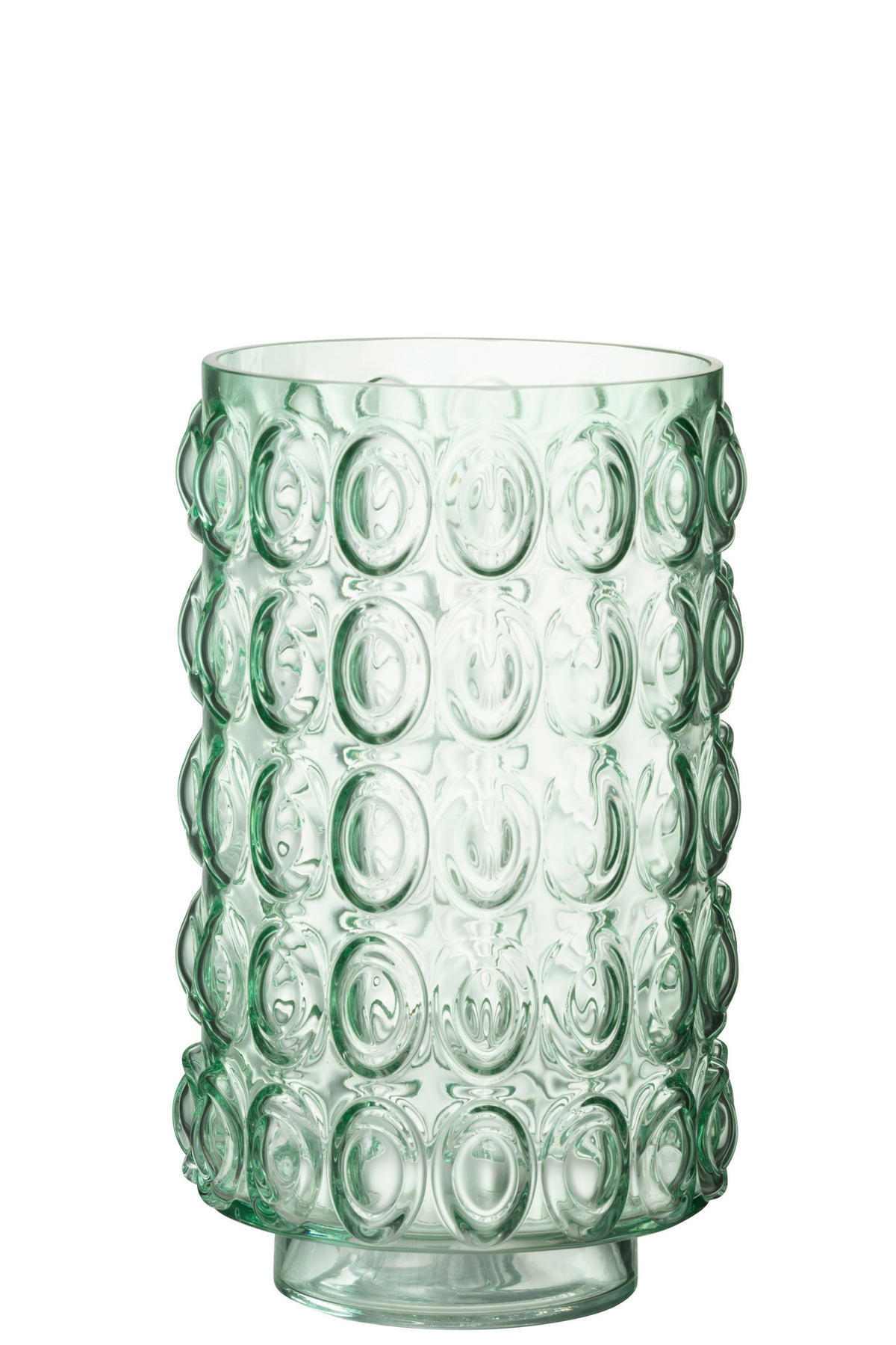 DEKOVASE  - Salbeigrün, Romantik / Landhaus, Glas (18,5/18,5/30,5cm) - Ambia Home