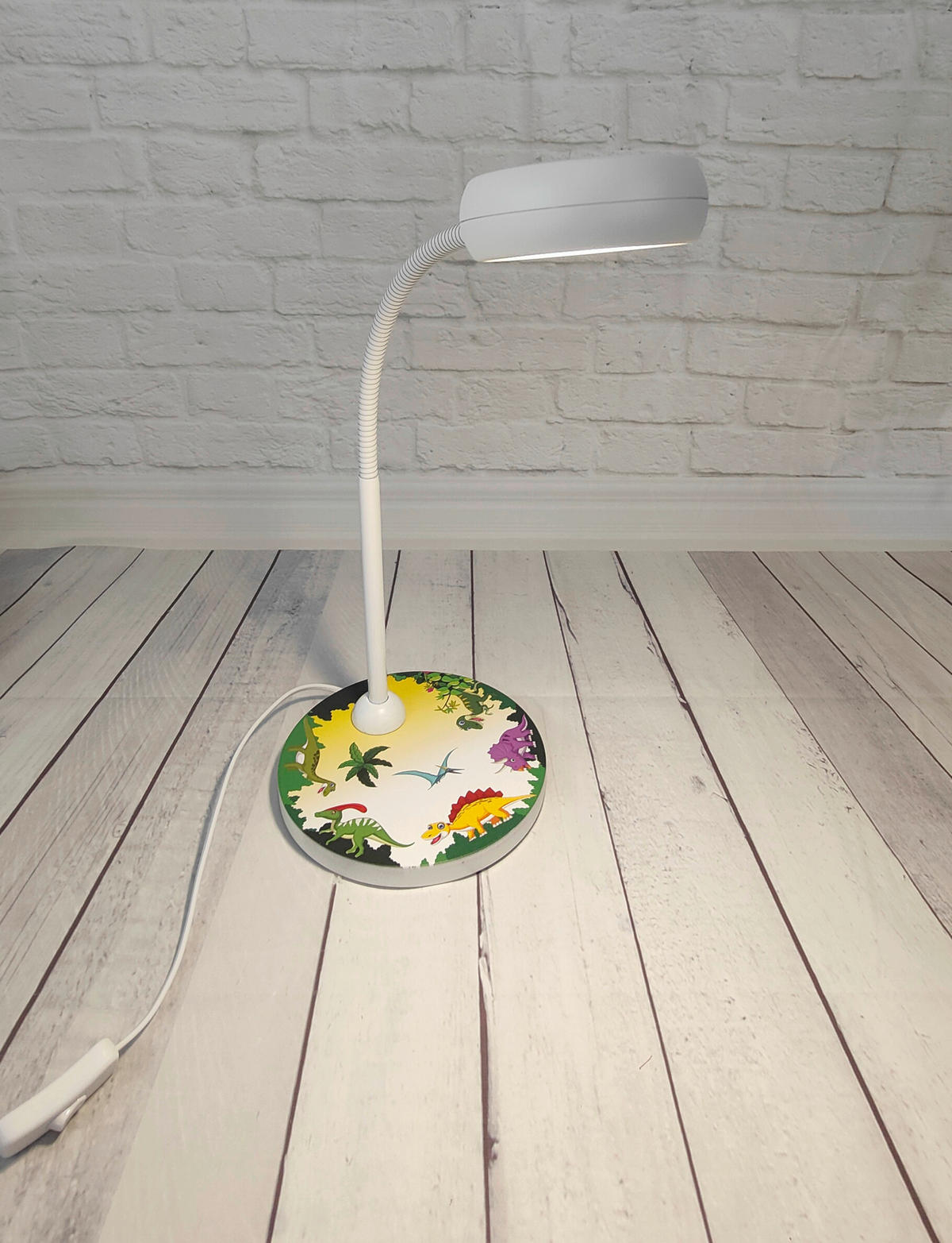 SCHREIBTISCHLEUCHTE 20/43/20 cm  - Multicolor/Weiß, Basics, Holzwerkstoff/Metall (20/43/20cm)