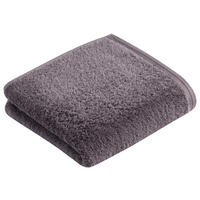 HANDTUCH 110/60 cm Vegan Life NOS Vossen Wäsche Grau  - Grau, Basics, Textil (110/60cm) - Vossen