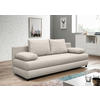 SCHLAFSOFA Webstoff Beige  - Beige/Schwarz, Design, Kunststoff/Textil (200/88/87cm) - P & B