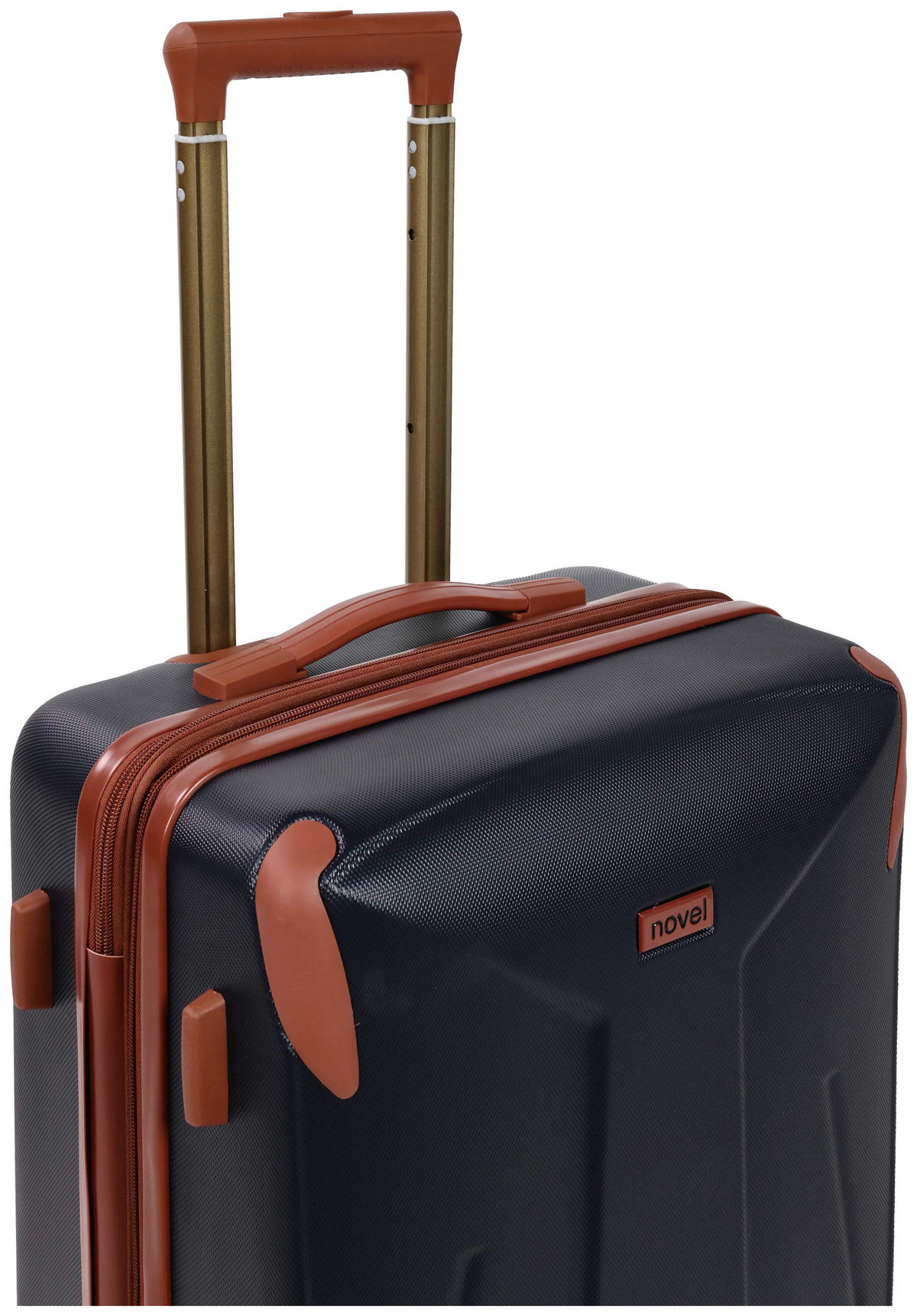 REISEKOFFERSET Dunkelblau 3-teilig  - Dunkelblau, Trend, Kunststoff/Textil (49/30/75cm) - Novel