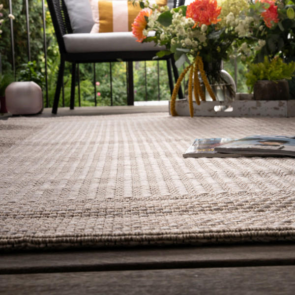 FLACHWEBETEPPICH 80/150 cm My Oslo  - Taupe, Design, Textil (80/150cm)