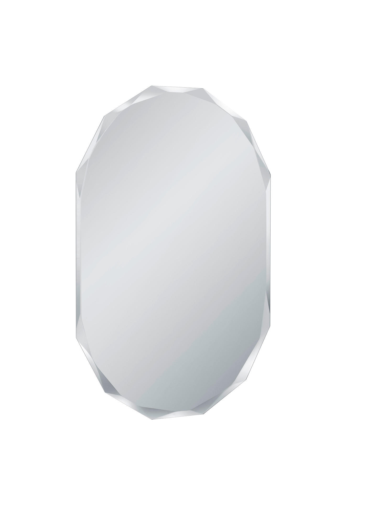 NÁSTĚNNÉ ZRCADLO 50/70/4 cm  - Konvenční, sklo (50/70/4cm)