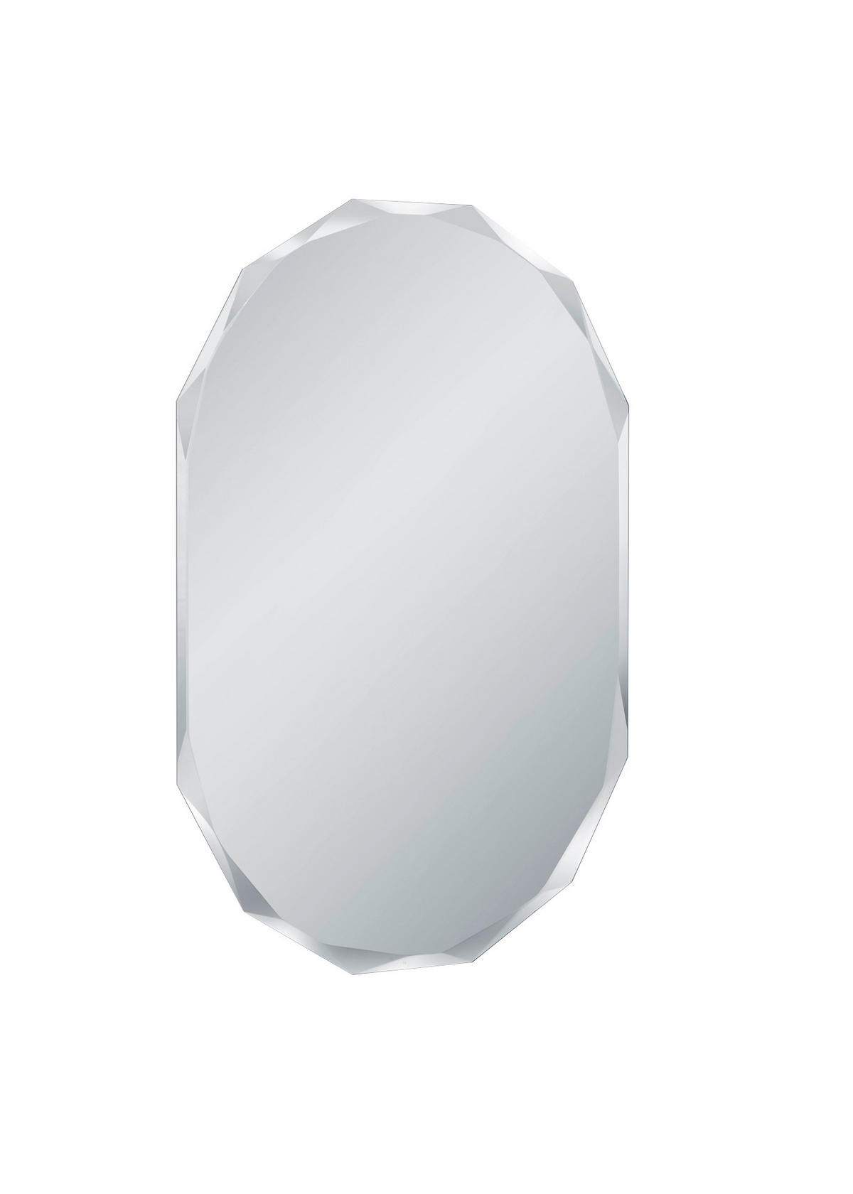 NÁSTĚNNÉ ZRCADLO 50/70/4 cm  - Konvenční, sklo (50/70/4cm)