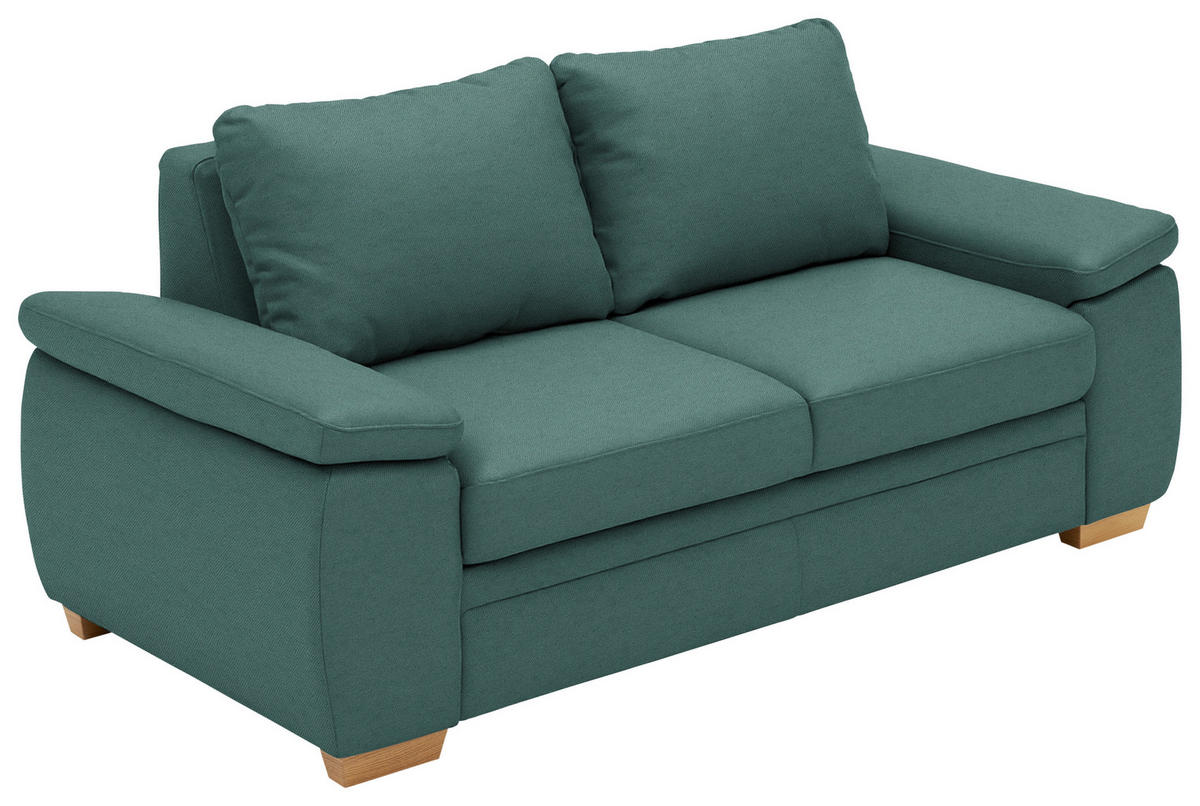 SCHLAFSOFA  in Chenille Opal  - Opal, KONVENTIONELL, Holz/Textil (166/90/100cm) - Beldomo Style