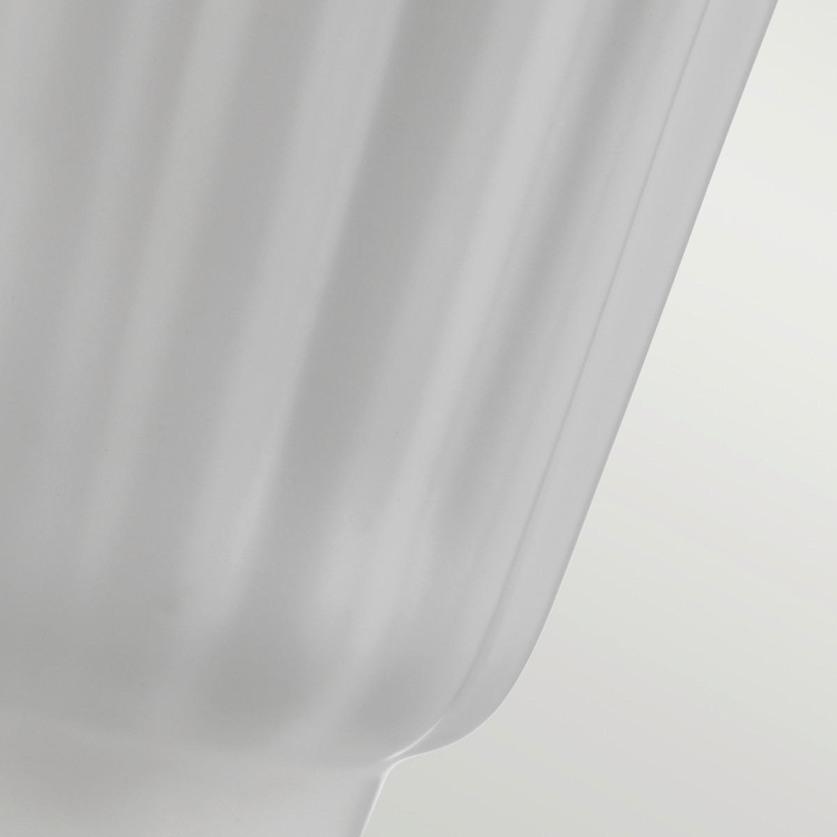 TISCHLEUCHTE Elstead Bexley 30/56.2 cm   - Weiß/Nickelfarben, Design, Keramik/Textil (30/56.2cm) - Elstead Lighting