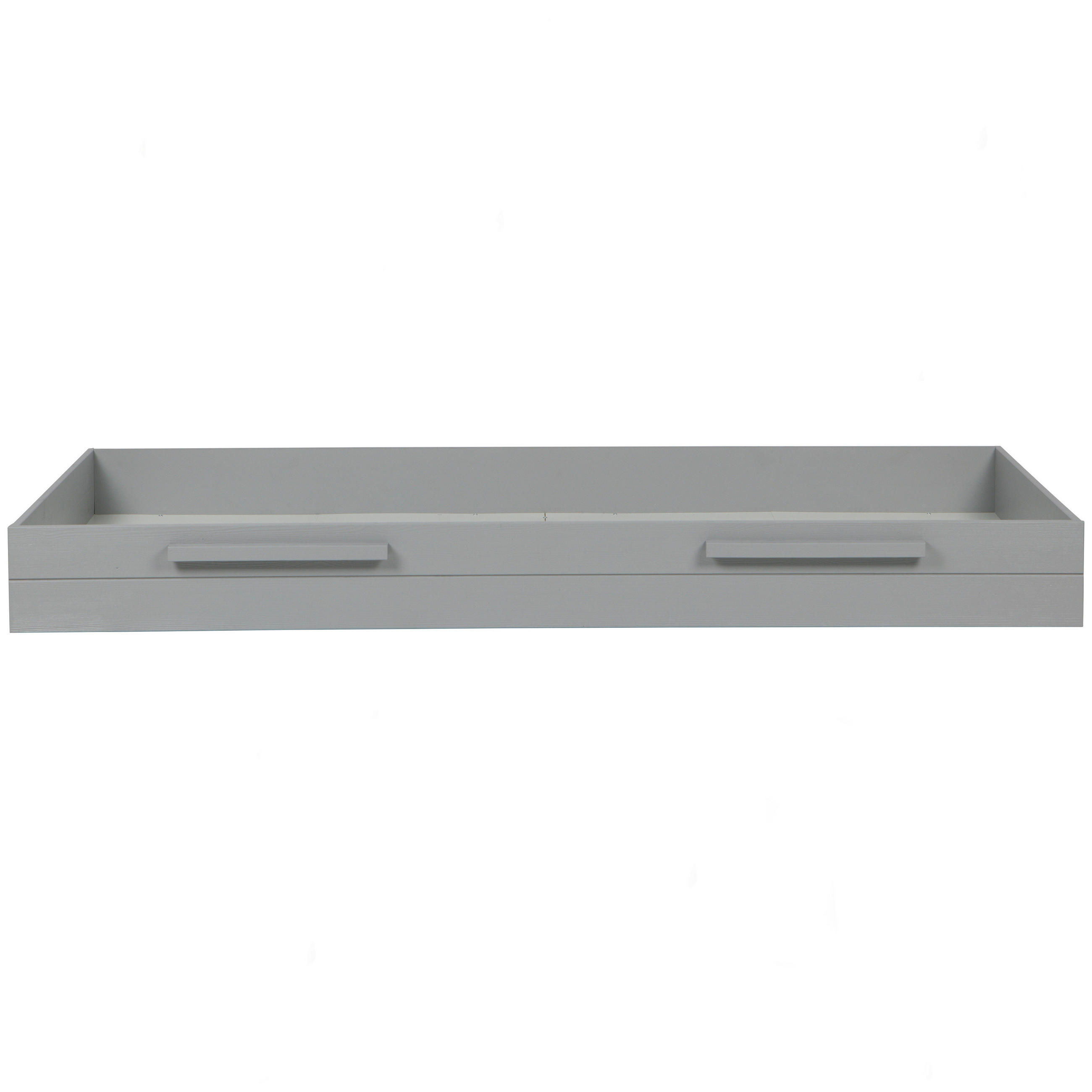 BETTKASTEN 198/21/91 cm Grau - Grau, Design, Holz (198/21/91cm) - Livetastic