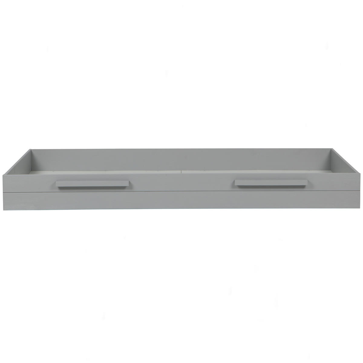 BETTKASTEN 198/21/91 cm Grau  - Grau, Design, Holz (198/21/91cm) - Livetastic