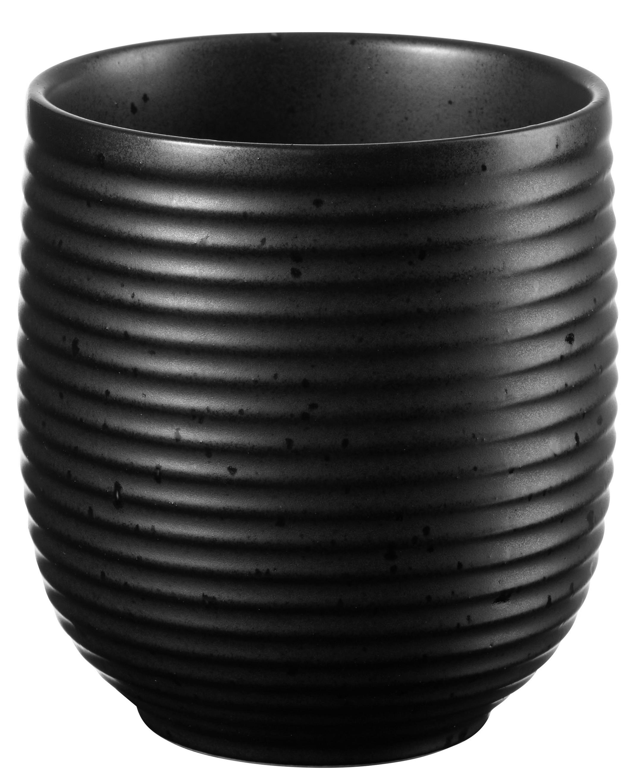 TEETASSE Japandi   - Schwarz, KONVENTIONELL, Keramik (7,7/8,3cm) - ASA