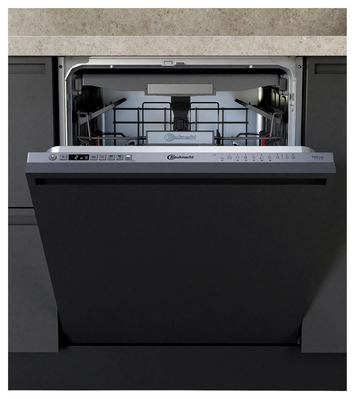 GESCHIRRSPÜLER BCIO 3T133 PFE  - Edelstahlfarben/Grau, Basics, Kunststoff/Metall (55,5/82/59,8cm) - Bauknecht