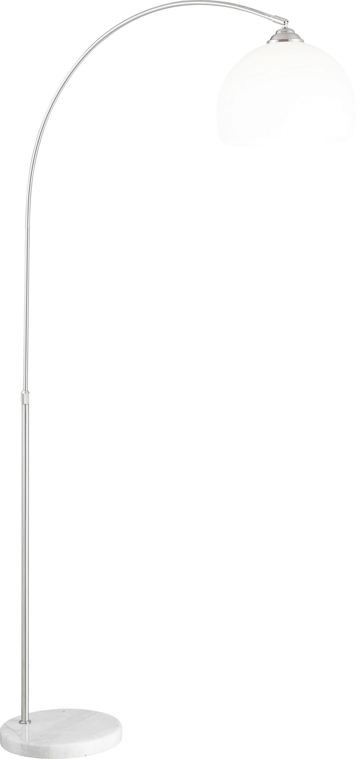 BÖJD LAMPA Newcastle 92/30/196 cm    - vit, Design, metall/plast (92/30/196cm) - Globo