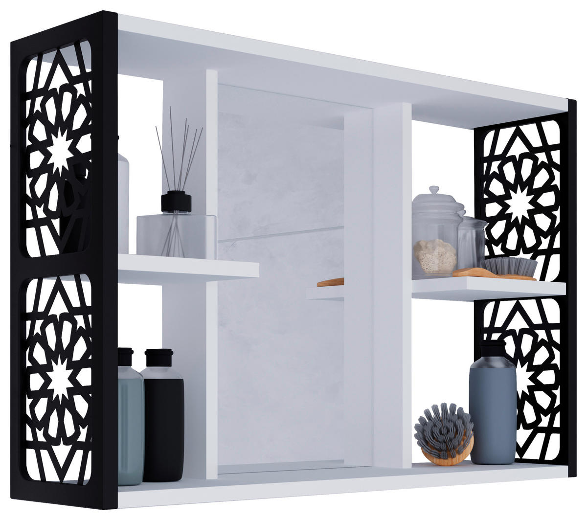 SPIEGELSCHRANK 82/46/19 cm  - MODERN, Holzwerkstoff (82/46/19cm) - MID.YOU