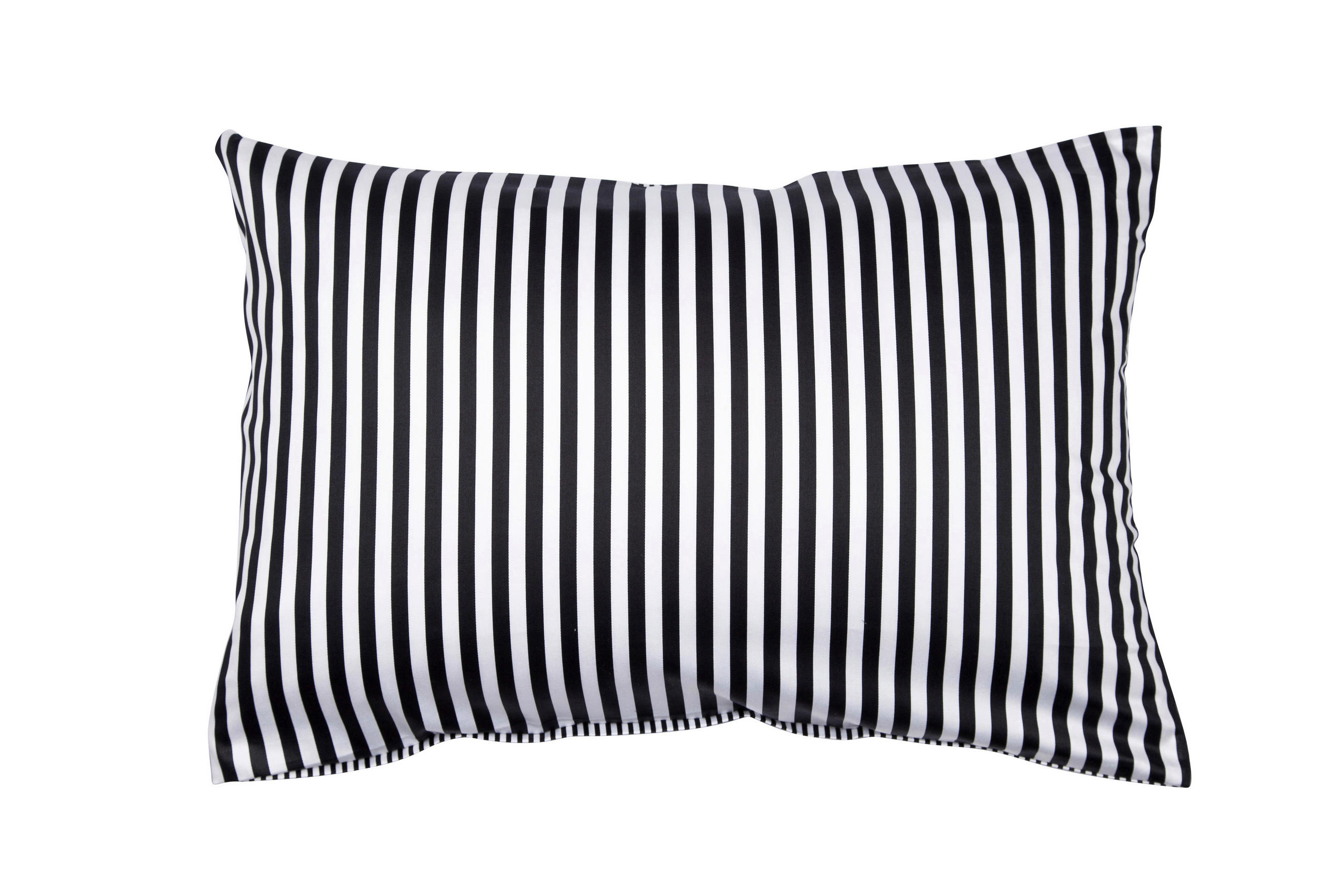 KISSENHÜLLE Giorgio 40/60 cm  - Schwarz/Weiß, KONVENTIONELL, Textil (40/60cm) - Janine