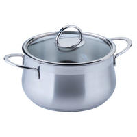 KOCHTOPF Chefkoch 3,0 L  - Silberfarben, Basics, Metall (20cm) - Chefkoch+Fackelmann