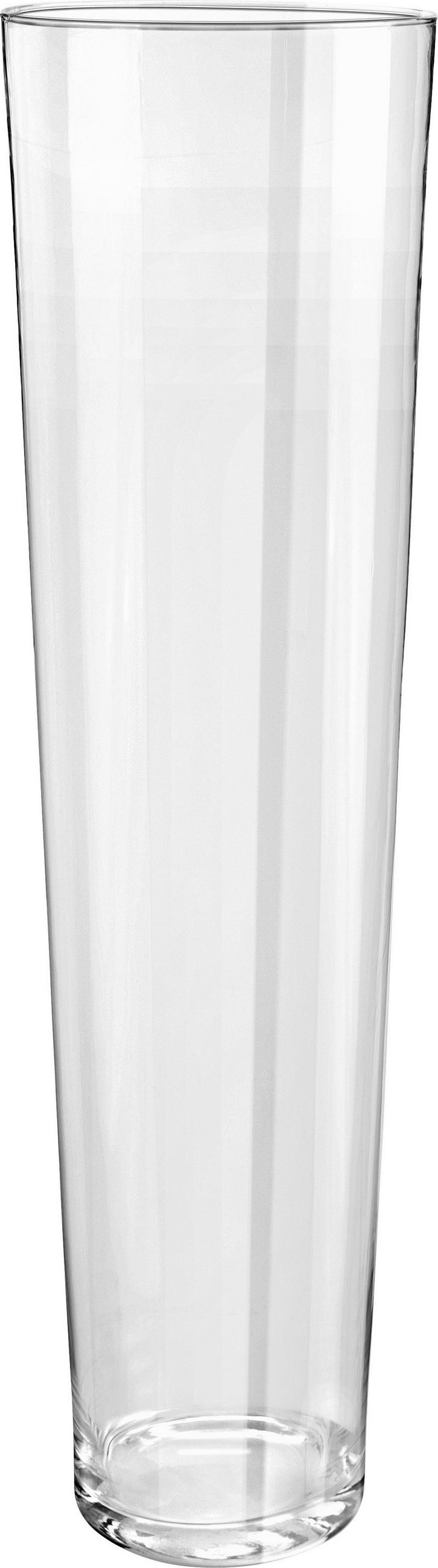 VAZĂ 70 cm  - străveziu, Basics, sticlă (19/70cm) - Ambia Home