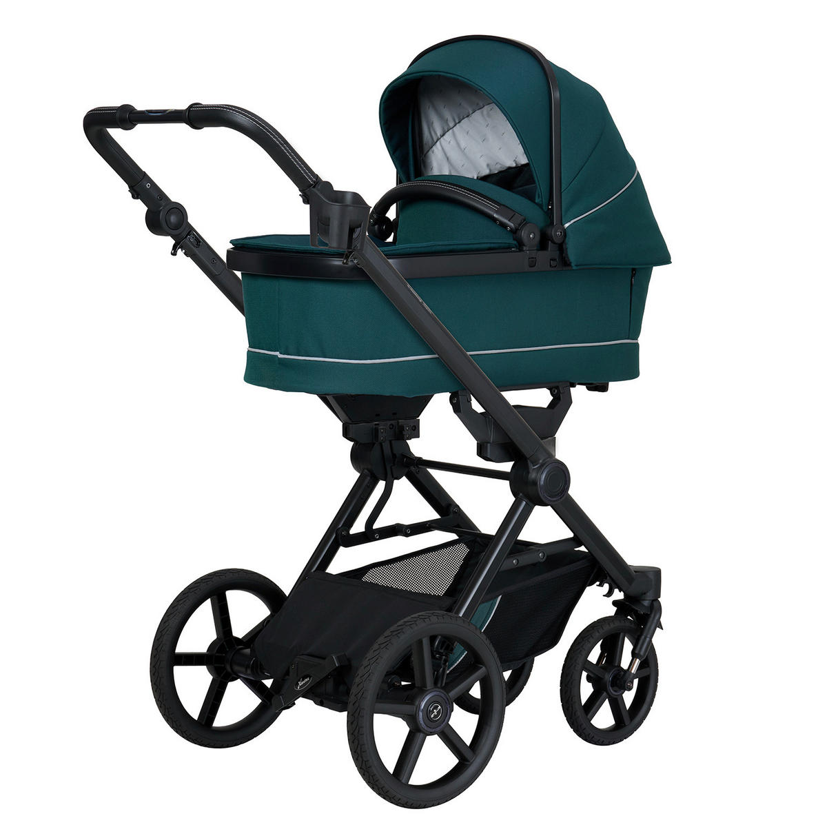 KINDERWAGENSET IVY GTR Outdoor HB  - Petrol/Schwarz, Basics, Textil/Metall (94/58/119cm) - Hartan