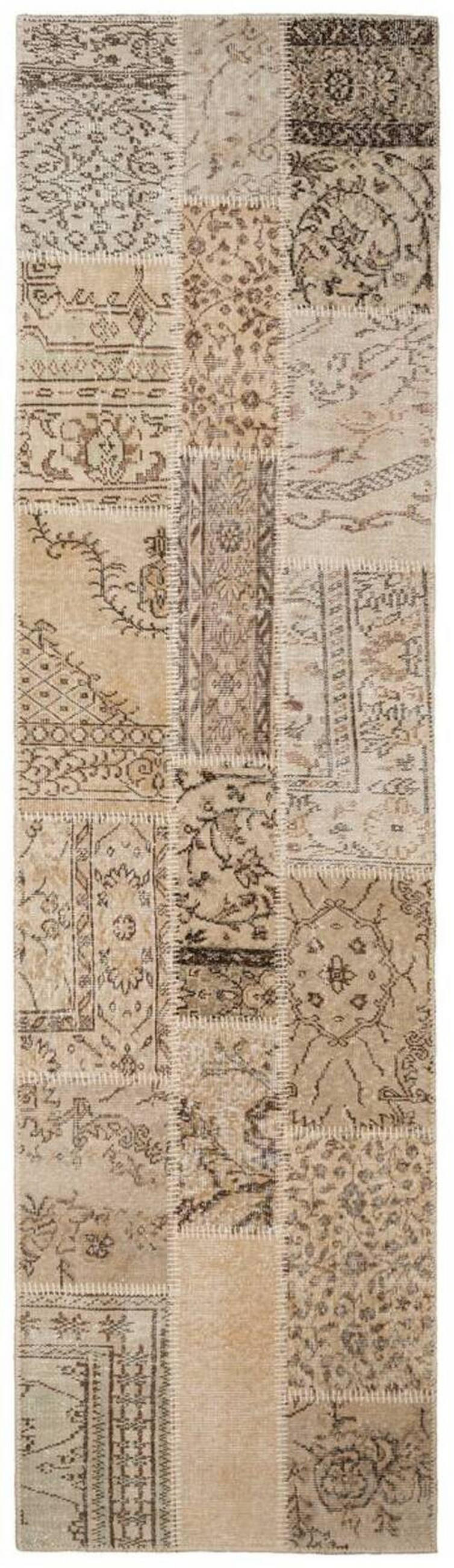ORIENTTEPPICH 80/300 cm Ephesus Travertine  - Hellrosa/Creme, Trend, Textil (80/300cm) - Cazaris