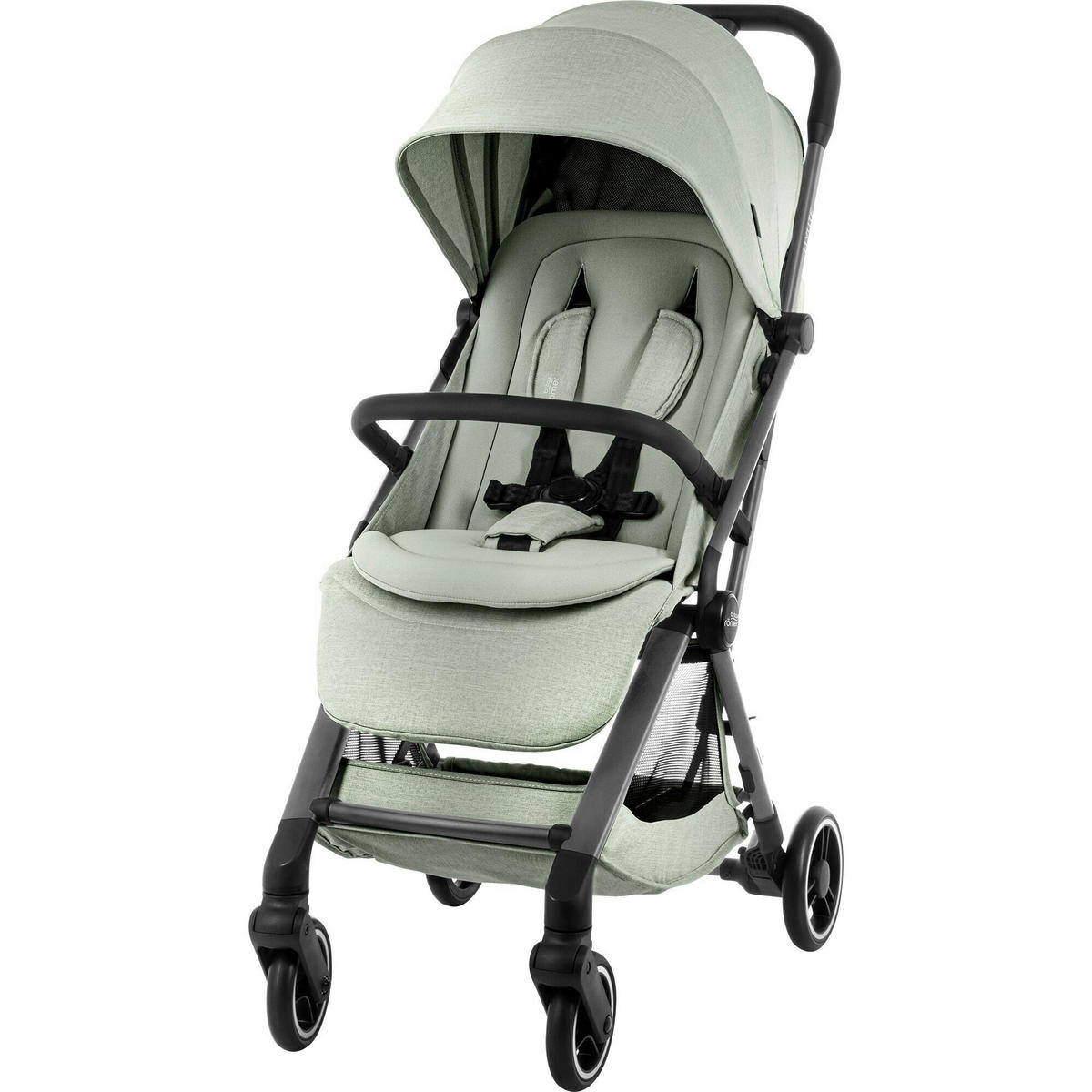 BUGGY FLYLITE  - Salbeigrün/Grau, Basics, Textil/Metall (45/103/78cm) - Britax Römer