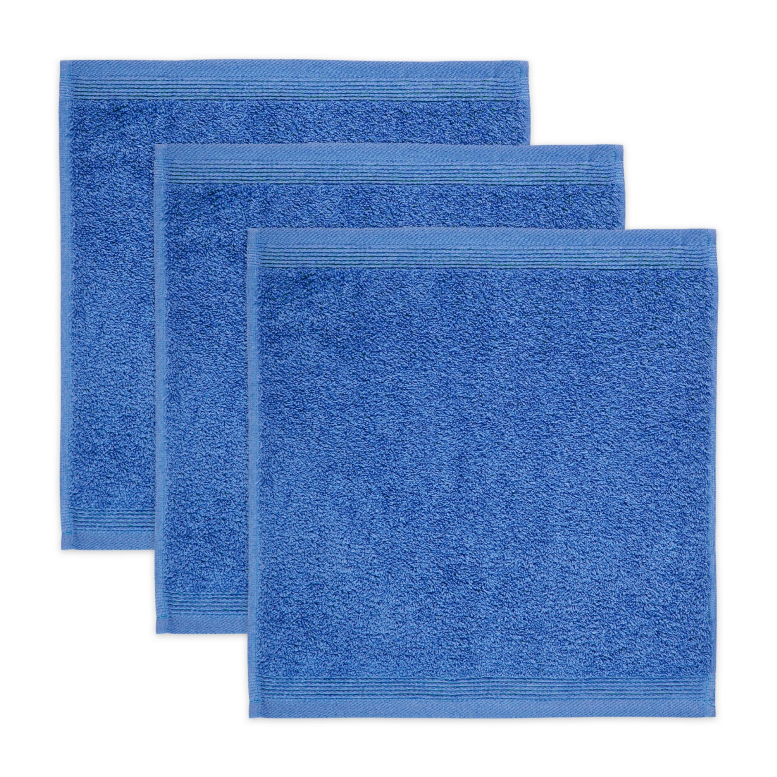 FROTTIERSET Blau 3-teilig  - Blau, Basics, Textil (30/30cm) - Moeve