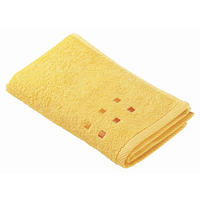 GÄSTHANDDUK Quattro gul 30/50 cm  - gul, Klassisk, textil (30/50cm) - Best Price