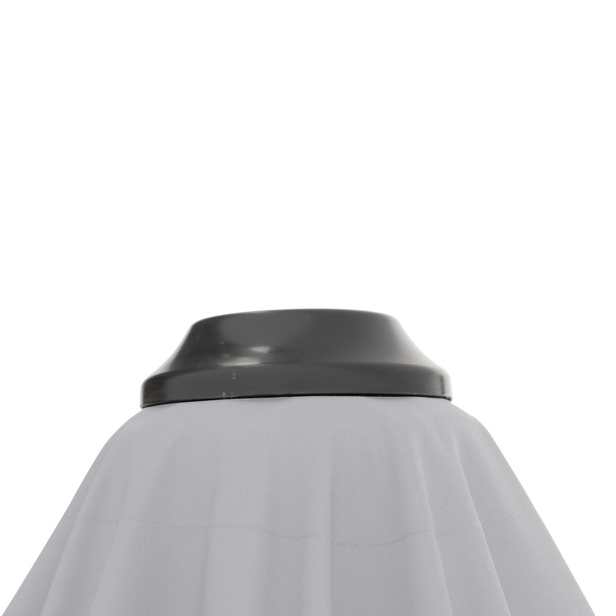 AMPELSCHIRM 370 cm   - Silberfarben/Hellgrau, Basics, Textil/Metall (370cm) - Doppler