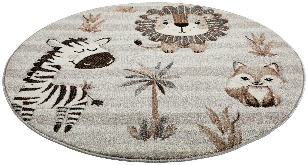 KINDERTEPPICH 120 cm  - Grau, Trend, Textil (120cm) - Ben'n'jen