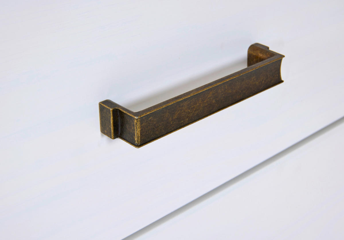 NOĆNI ORMARIĆ bijela, hrast Artisan   - bijela/hrast Artisan, Moderno, drvni materijal/metal (68/53/41cm) - Landscape