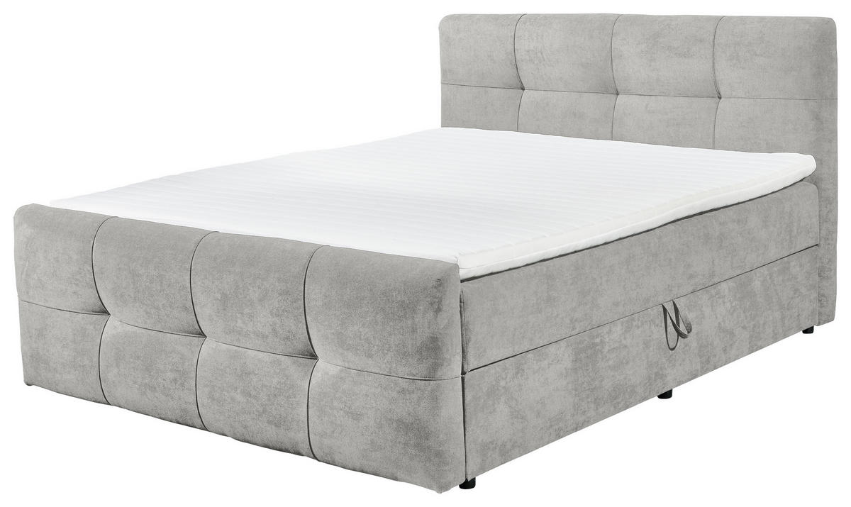 BOXBETT 180/200 cm  in Schlammfarben  - Schlammfarben, Modern, Holzwerkstoff/Kunststoff (180/200cm) - MID.YOU