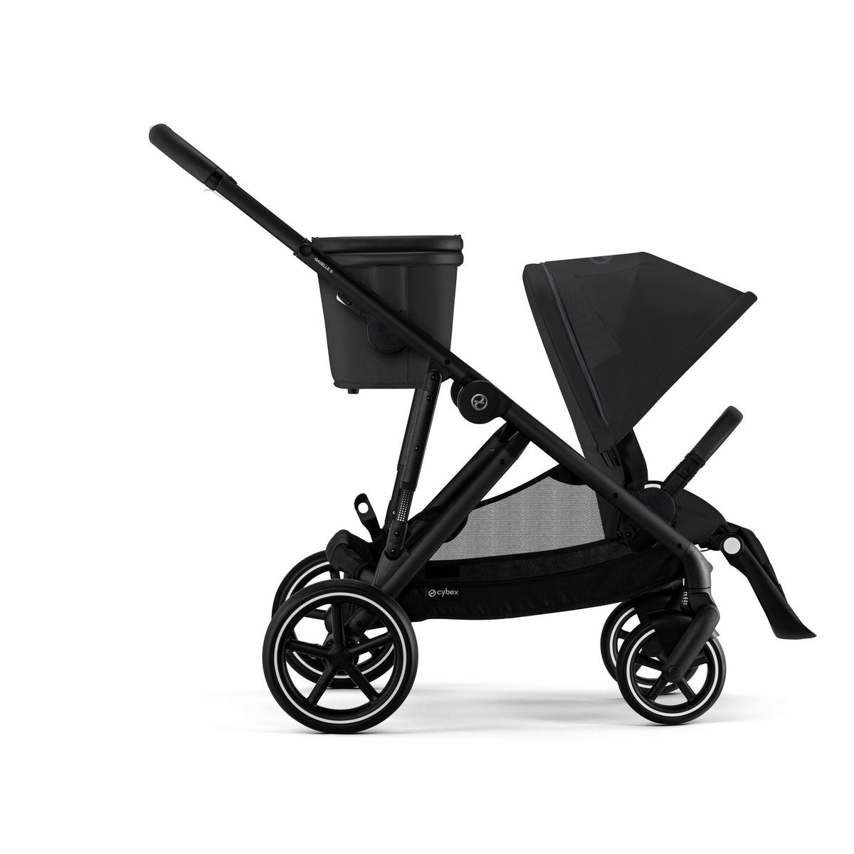 DJEČJA KOLICA  GAZELLE S  - crna, Basics, tekstil/metal (93-106/65/100-110cm) - Cybex