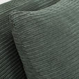 SCHLAFSOFA Cord Grün  - Eichefarben/Grün, Design, Holz/Textil (105/80/90cm) - Carryhome
