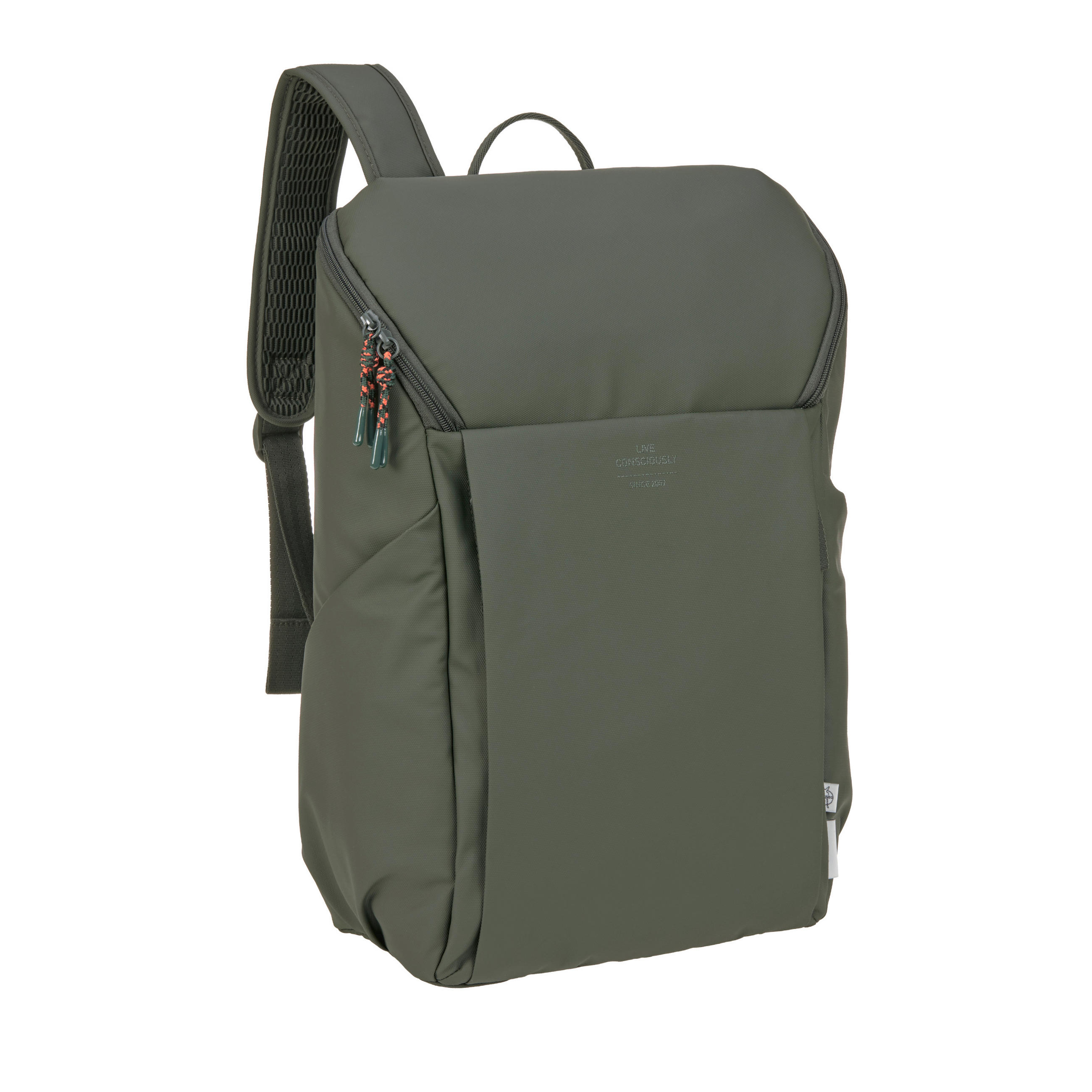 WICKELRUCKSACK Slender Up  - Olivgrün, Basics, Textil (34/15/46cm) - Lässig