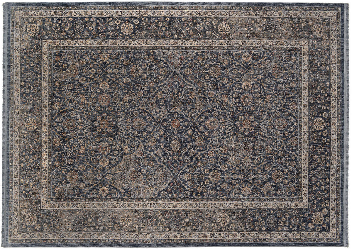 WEBTEPPICH 240/290 cm Blau  - Blau, Design, Textil (240/290cm) - Novel