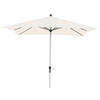 SLNEČNÍK 200/300 cm - prírodná farba/platinová, Basics, kov/textil (200/300cm) - Gardenson