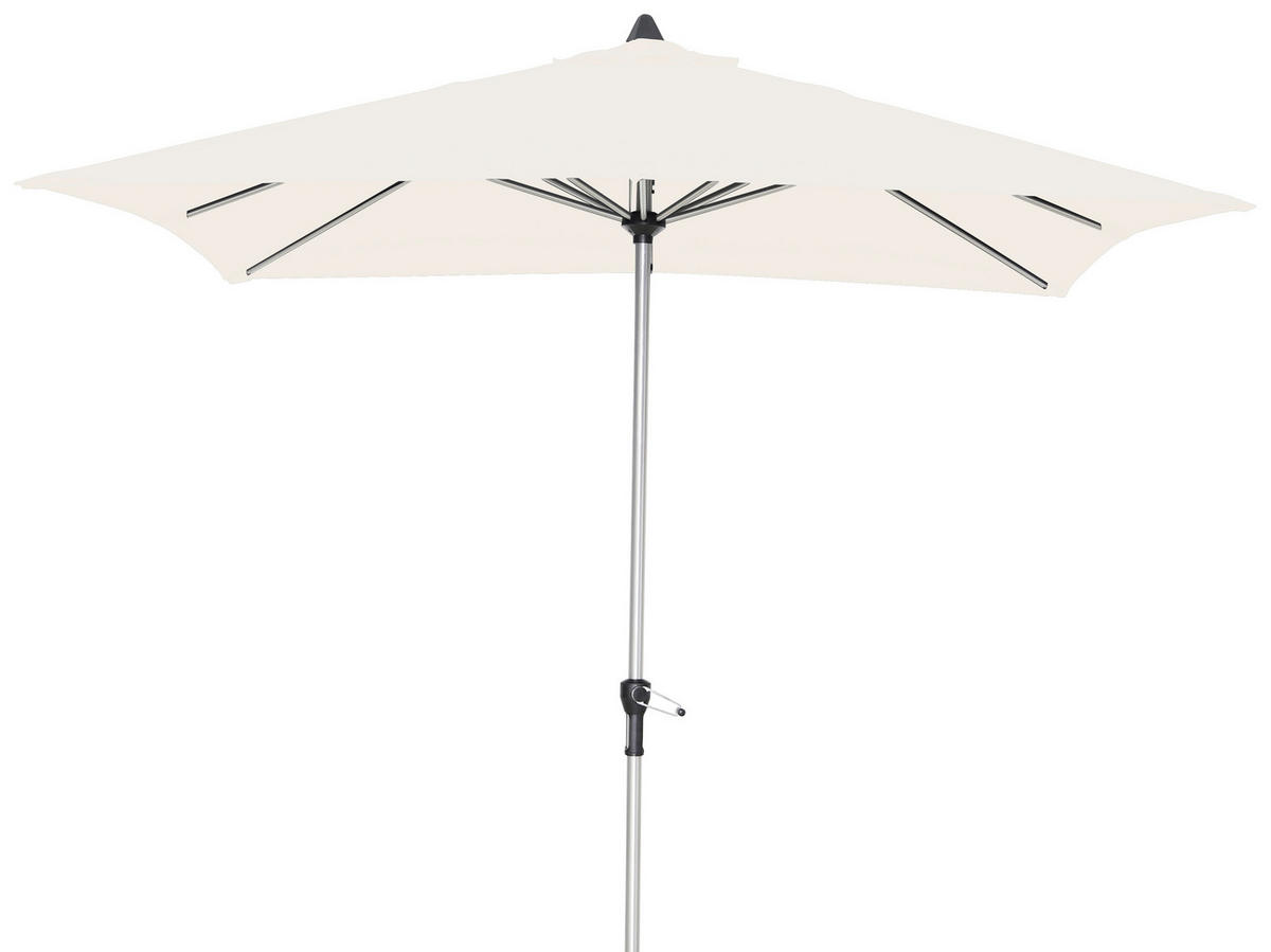 SLNEČNÍK 200/300 cm - prírodná farba/platinová, Basics, kov/textil (200/300cm) - Gardenson