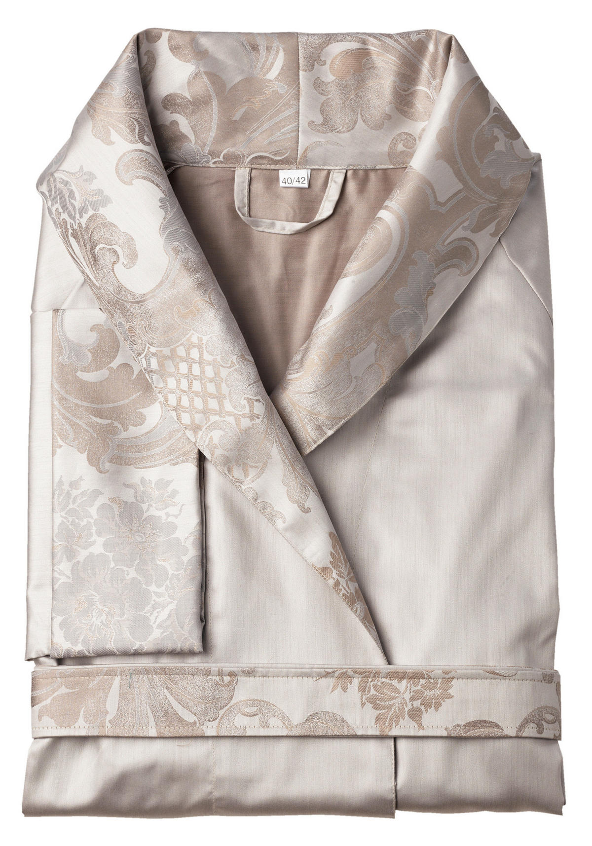 KIMONO velikost: 36/38 - strieborná, Basics, textil (36/38null) - Curt Bauer