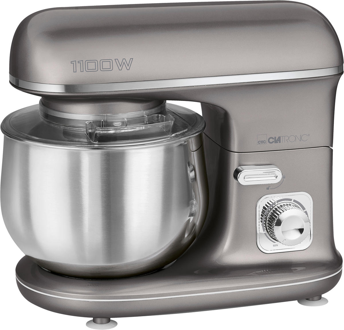 KUCHYŇSKÝ ROBOT - titanová, Konvenční, kov/plast (36/31/21,5cm) - Clatronic